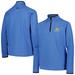 Youth Under Armour Blue 2024 Presidents Cup Tee To Green Half Moons Raglan Quarter-Zip Pullover Top