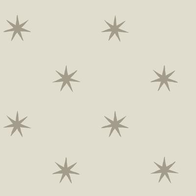 Wicker & Metallic Glint Star Splendor Peel and Stick Wallpaper