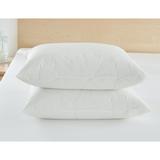 Bedbug Proof, Dust Mite Allergen Proof, Waterproof, Heavy Duty Vinyl Standard Pillow Protector - Set of 2