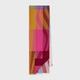 Paul Smith Women's Colourblock 'Swirl' Stripe Logo Scarf