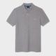 PS Paul Smith Grey Marl Cotton-Piqué Zebra Logo Polo Shirt