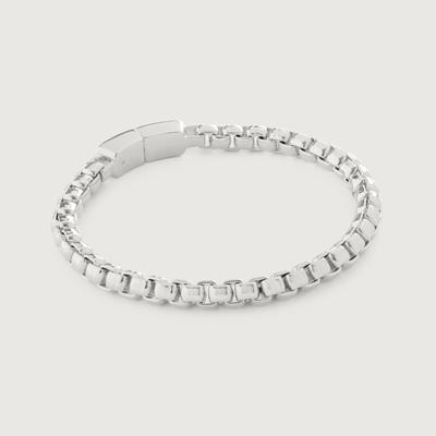 Sterling Silver Bold Box Chain Bracelet
