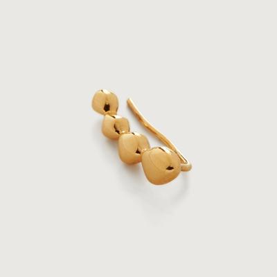 Gold Nura Teardrop Single Climber Earring