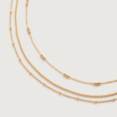 Gold Layered Chain Necklace 46-50cm/18-20'