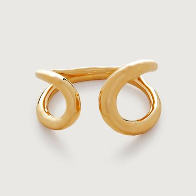 Gold Flow Wrap Ring
