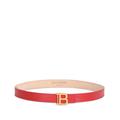 Balmain Leather Logo-Buckle Belt