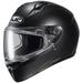 HJC C10 Solid Snow Helmet w/Dual Pane Shield Semi-Flat Black XS