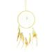 Temacd 1 Set Dream-catcher Making Kit Wide Application Wire DIY Decorative Hanging Crochet Kit for Gift