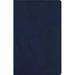 B&H Publishing 21519X CSB Single-Column Compact Bible Navy Leather Touch