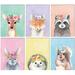 L & O Goods Woodland Animals Nursery DÃ©cor | Baby Boy & Girl Wall Art Watercolor Prints | Set of 6 Posters for Bedroom Decoration | Cute Kids Posters | 8 x 10?s