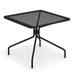 emu Cambri Outdoor Bistro Table with Umbrella Hole - E802-24