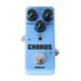 Mini Analog Chorus Guitar Effect Pedal Portable Electric Guitar Effects Pedal Stompbox True Bypass Guitar Parts (Sky-blue)