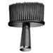 Handle Hair Cutting Brush Neck Hair Sweep Brush Hairdressing Face Duster Portable Hair Cut Brush for Home Salon Barberï¼ˆH23-6 Bla