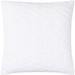 Hokku Designs Kinlow Cotton Throw Pillow Down/Feather in White | 18" x 18" | Wayfair C98A463AB56B45EFA99F28C0BB0FC6E3