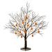 The Holiday Aisle® Lighted Pumpkin Halloween Tabletop Tree Decoration Plastic in Brown | 22 H x 9 W x 9 D in | Wayfair