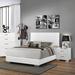 Latitude Run® Standard Bed Wood in Brown/White | 51 H in | Wayfair 58E0C3AA0FB740D6BFF2CF2EE901CB6E