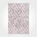 197 x 32 x 0.4 in Area Rug - 17 Stories Krishnav Striped Machine Woven Wool/Cotton Area Rug in Gray Metal | 197 H x 32 W x 0.4 D in | Wayfair