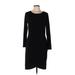 Apt. 9 Casual Dress: Black Dresses - Women's Size Large