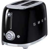SMEG Toaster TSF01BLEU schwarz 2-Scheiben-Toaster
