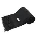 Jasmine Silk 100% Mulberry Silk Pashmina Shawl Scarf Wrap Throw - BLACK