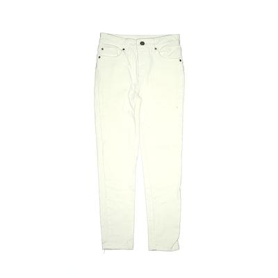 Nordstrom Jeans - Mid/Reg Rise: White Bottoms - Kids Girl's Size 10