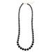 Draper's & Damon's Women's Elegant Pearls Necklace - Black