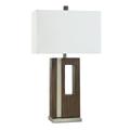 Stylecraft Hudson Silver 30 Inch Table Lamp - L333385DS