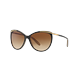 Ralph Woman Sunglass RA5150 - Frame color: Shiny Black On Nude & Gold, Lens color: Light Brown Gradient Dark Brown