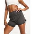 Nike Training Bliss Dri-Fit shorts in grey