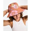 Roxy surf kind kate beach summer bucket hat in multi