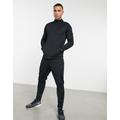 Nike Football Academy 21 tracksuit in triple black