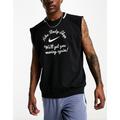 Nike Training Body Shop Dri-Fit sleeveless t-shirt in black