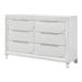 ACME Tarian 6-Drawer Dresser in Pearl White