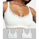 Lindex Exclusive Mom 2 pack seamless nursing bras in white and aqua-Multi