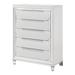 ACME Tarian 5-Drawer Chest in Pearl White