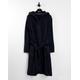 Tommy Hilfiger towelling robe in navy