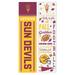 Arizona State Sun Devils 47" Double Sided Fall Leaner Fan Sign