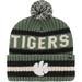 Men's '47 Green Clemson Tigers OHT Military Appreciation Bering Cuffed Knit Hat with Pom