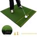 Costway 5 x 4 FT Golf Hitting Mat Artificial Indoor Outdoor Turf Golf Training Mat 25 mm