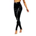 SZXZYGS Jean Shorts Women Clubwear Shiny Leather Leggings Body Tight Trousers Pants Womens Pants Pu Compression Pantyhose for Women Relaxed fit Loose