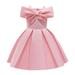 PEONAVET Toddler Baby Girls Dress Backless Big Sequins Bowknot Tutu Gown Formal Wedding Party Ball Gown Dress 3Yearsï¼ˆ3Yï¼‰ Toddler Baby Dress - Summer Savings Clearance