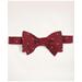 Brooks Brothers Men's Dot Bow Tie | Burgundy/Light Blue