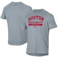 Men's Under Armour Gray Boston University Softball UA Tech T-Shirt