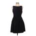 Alexia Admor Casual Dress: Black Dresses - Women's Size Small
