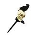 Halloween Crow Skull Outdoor Solar Light Long Lasting Solar Path Lights for Driveway Walkway Lighting B