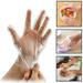 Cuoff Tools 100pcs Disposable Gloves Food Gloves Household Catering Gloves Tool box