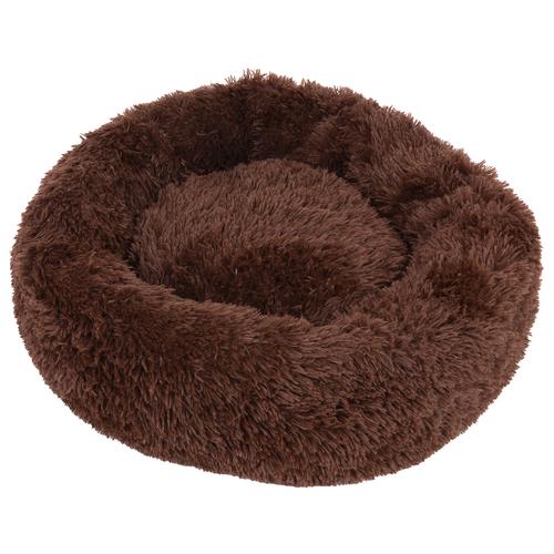 TIAKI Kuschelbett No Stress, braun Ø 75 x H 25 cm Hund