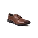 Wide Width Men's Metro Oxford Comfort Dress Shoes by Deer Stags in Brown (Size 10 W)