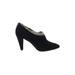 Seychelles Heels: Black Print Shoes - Women's Size 10 - Almond Toe