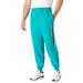 Men's Big & Tall Russell® Fleece Jogger Pants by Russell Athletic in Aqua Black (Size 4XL)